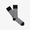 Abstract Print Men’s Socks