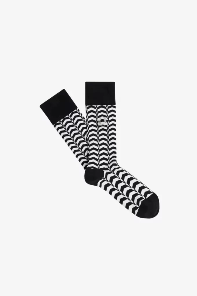 Abstract Print Men’s Socks