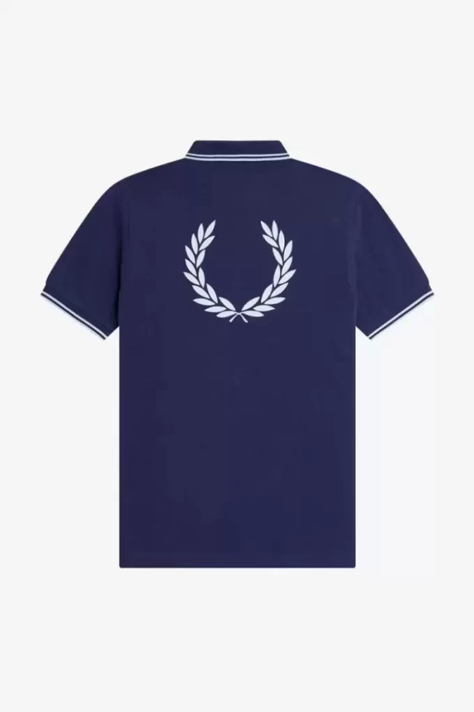 Back Graphic Men’s Polo Shirt