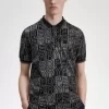 Block Graphic Men’s Polo Shirt Block Graphic Men’s Polo Shirt