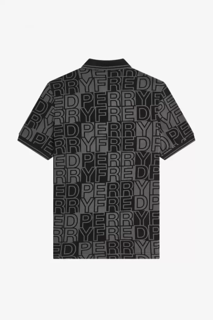 Block Graphic Men’s Polo Shirt Block Graphic Men’s Polo Shirt