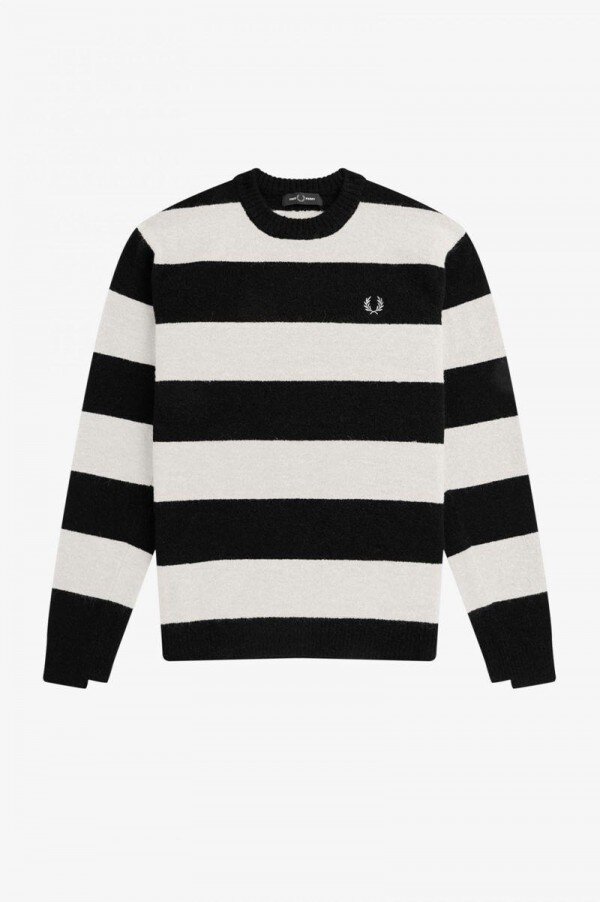 Bold Stripe Alpaca Blend Jumper Knitwear Bold Stripe Alpaca Blend Jumper Knitwear