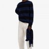 Bold Stripe Alpaca Blend Jumper Knitwear