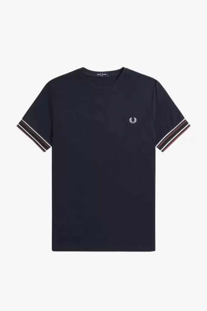 Bold Tipped Piqué Men’s T-Shirt