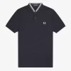 Bomber Collar Men’s Polo Shirt
