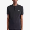 Bomber Collar Men’s Polo Shirt