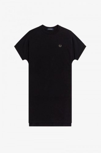 Boxy Piqué T-Shirt Dress