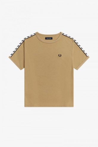 Boxy Taped Ringer T Shirts