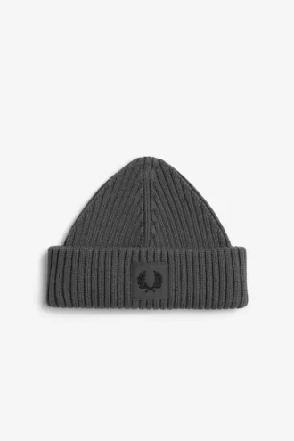 Branded Patch Ribbed Men’s Caps