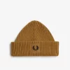 Branded Patch Ribbed Men’s Caps