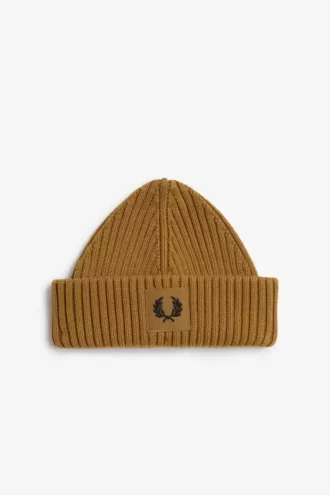 Branded Patch Ribbed Men’s Caps