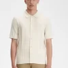 Button Through Knitted Men’s Shirt