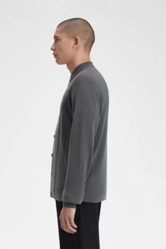 Button Through Knitted Men’s Shirt Button Through Knitted Men’s Shirt