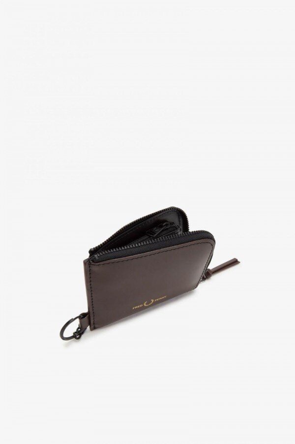 Chain Detail Leather Zip Around Bags Chain Detail Leather Zip Around Bags