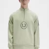 Circle Branding Half-Zip Men’s Sweatshirts