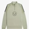 Circle Branding Half-Zip Men’s Sweatshirts