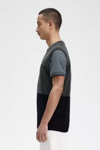 Colour Block Chenille Men’s Tanks Colour Block Chenille Men’s Tanks