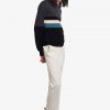 Colour Block Crew Jumper Knitwear