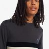Colour Block Crew Jumper Knitwear