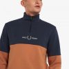 Colour Block Half Zip Sweatshirts Colour Block Half Zip Sweatshirts