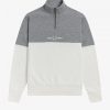 Colour Block Half Zip Sweatshirts Colour Block Half Zip Sweatshirts