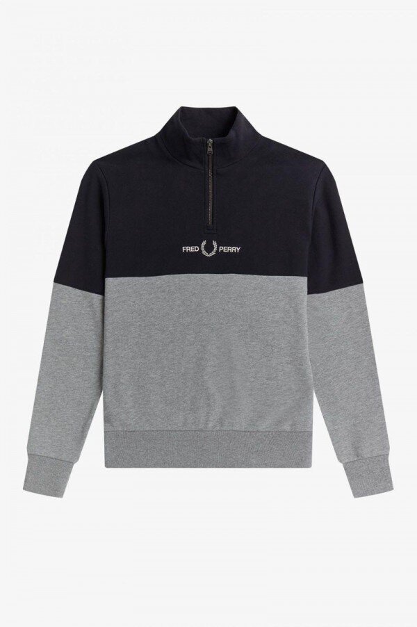 Colour Block Half Zip Sweatshirts Colour Block Half Zip Sweatshirts