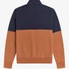 Colour Block Half Zip Sweatshirts Colour Block Half Zip Sweatshirts