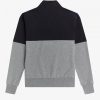 Colour Block Half Zip Sweatshirts Colour Block Half Zip Sweatshirts