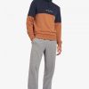 Colour Block Half Zip Sweatshirts Colour Block Half Zip Sweatshirts