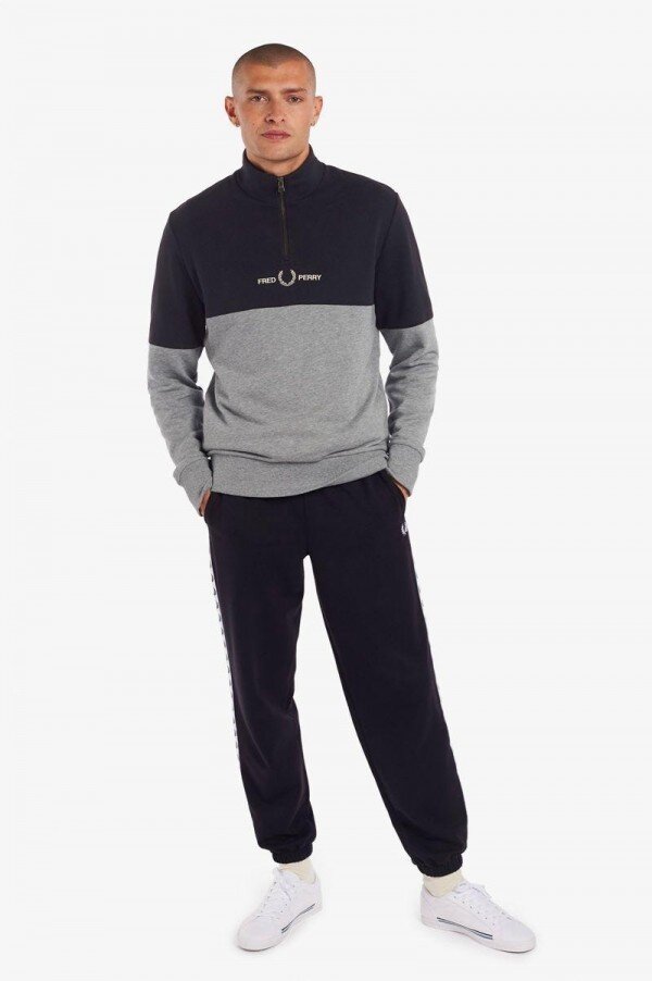 Colour Block Half Zip Sweatshirts Colour Block Half Zip Sweatshirts