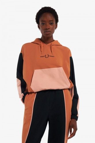 Colour Block Hooded Sweatshirts