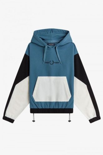 Colour Block Hooded Sweatshirts