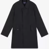 Concealed Placket Mac Men’s Parka