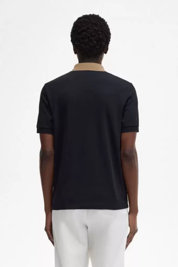 Contrast Collar Men’s Polo Shirt Contrast Collar Men’s Polo Shirt