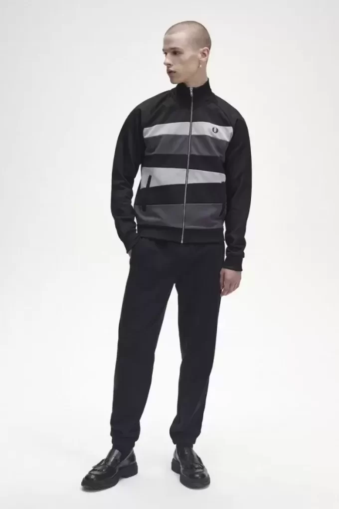 Contrast Panel Men’s Track Jackets Contrast Panel Men’s Track Jackets