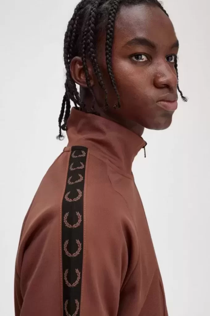 Contrast Tape Men’s Track Jackets