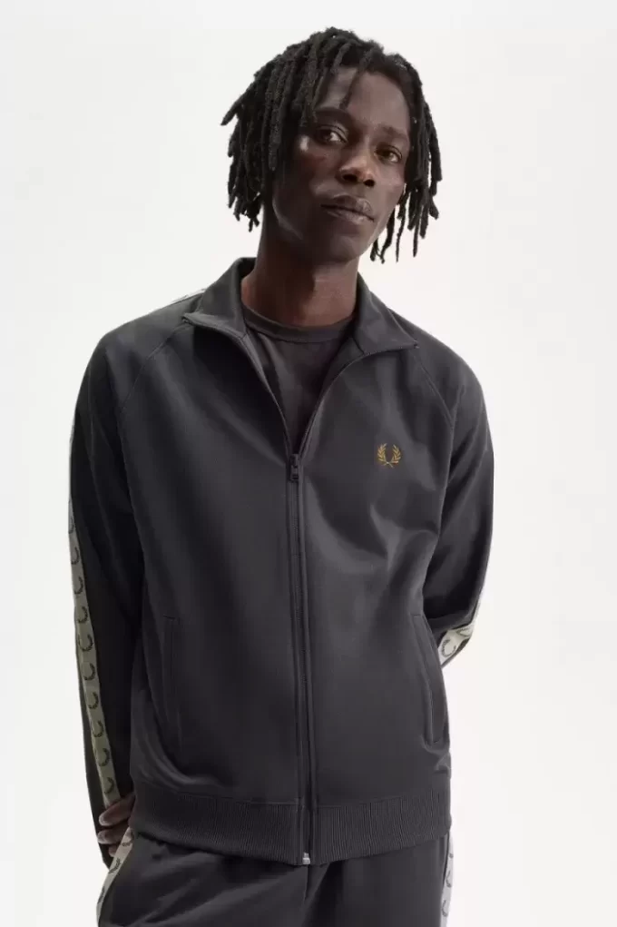 Contrast Tape Men’s Track Jackets Contrast Tape Men’s Track Jackets