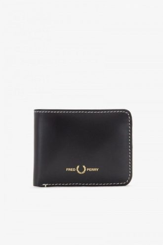 Contrast Trim Leather Billfold Bags Contrast Trim Leather Billfold Bags