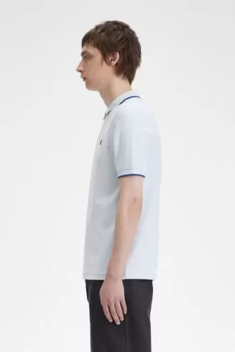 Crepe Pique Zip Neck Men’s Polo Shirt