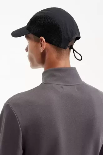 Crinkle Nylon Mesh Men’s Caps