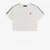 Cropped Taped Ringer T Shirts Cropped Taped Ringer T Shirts