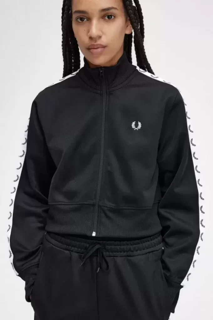 Cropped Taped Track Women’s Jackets