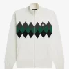 Diamond Intarsia Men’s Cardigan Diamond Intarsia Men’s Cardigan
