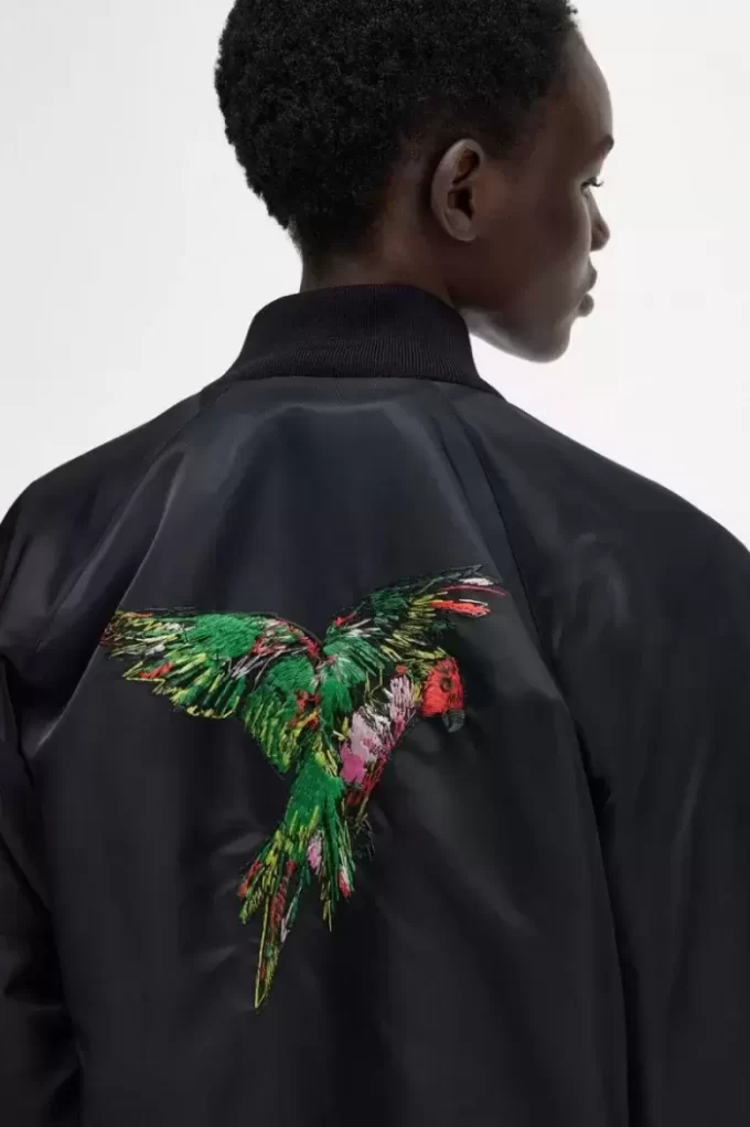 Embroidered Bomber Women’s Jackets Embroidered Bomber Women’s Jackets