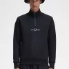 Embroidered Half Zip Men’s Sweatshirts Embroidered Half Zip Men’s Sweatshirts