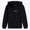 Embroidered Hooded Sweatshirts