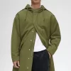 Faux Fur Lined Men’s Parka Parka