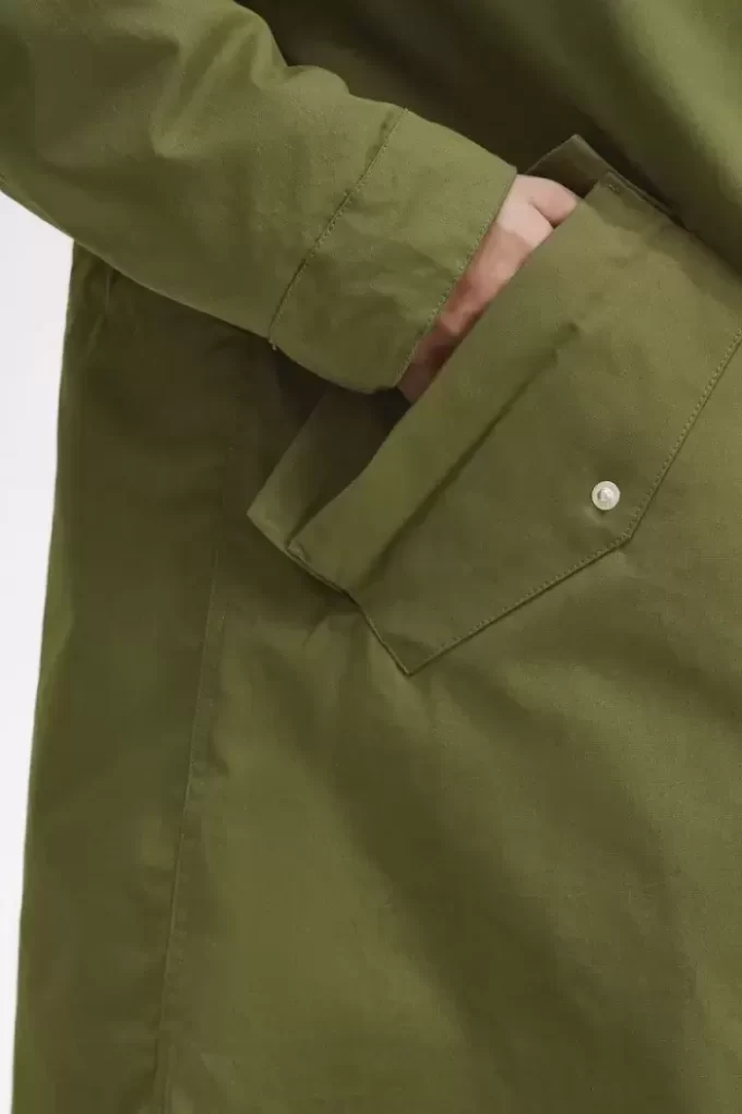 Faux Fur Lined Men’s Parka Parka