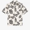 Floral Print Revere Collar Shirts Floral Print Revere Collar Shirts