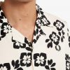Floral Print Revere Collar Shirts Floral Print Revere Collar Shirts